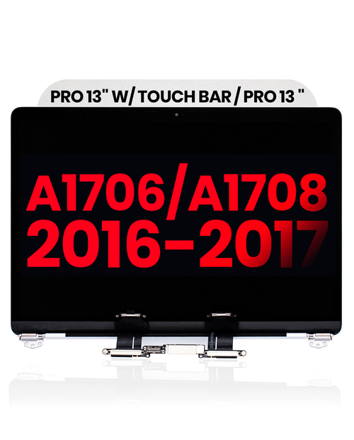 Complete LCD Display Assembly For MacBook Pro 13" W/ Touch Bar / Pro 13" (A1706 / A1708 / Late 2016 / Mid 2017) - Space Gray