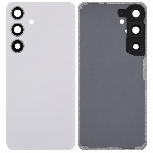 Samsung Galaxy S24 Marble Grey Back Glass Replacement - No Logo