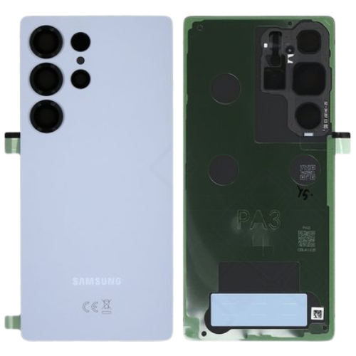 Samsung Galaxy S25 Ultra Back Glass Battery Cover Titanium Silver Blue