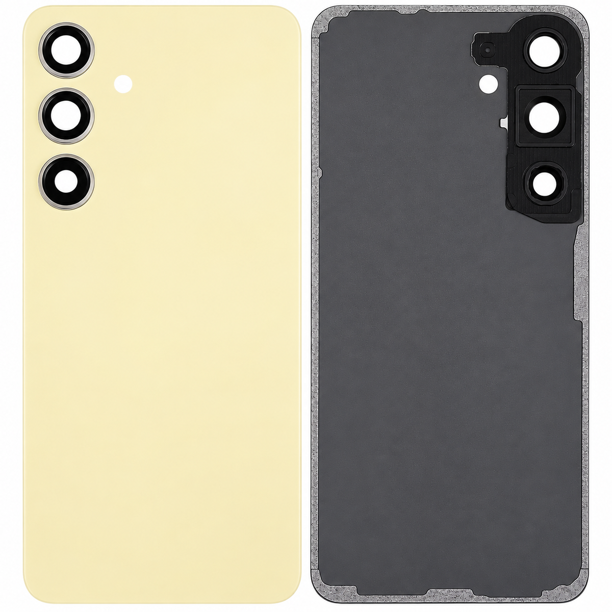 Samsung Galaxy S24 Amber Yellow Back Glass Replacement - No Logo