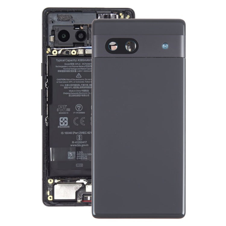 Google Pixel 7a Back Battery Cover Black