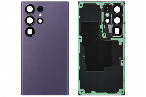 Samsung Galaxy S24 Ultra Back Glass Battery Cover Violet - No Logo