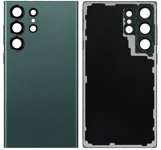 Samsung Galaxy S22 Ultra Green Back Glass Replacement - No Logo