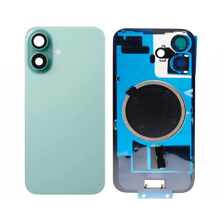 iPhone 16 Back Glass Battery Rear Cover Replacement - Teal