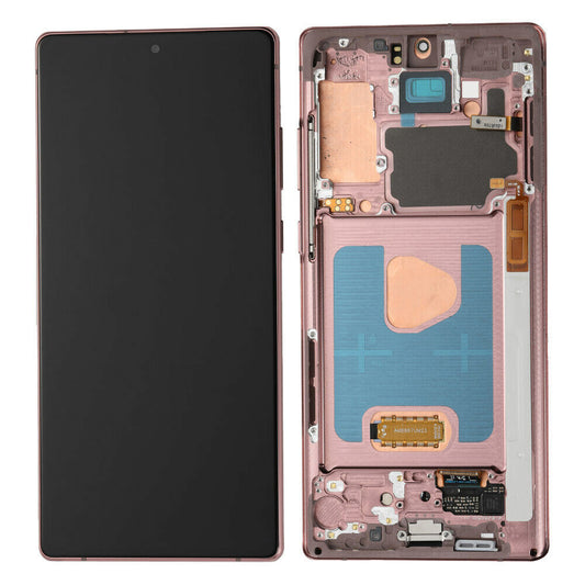 Samsung Galaxy Note 20 5G Screen Replacement Gold - Premium OLED