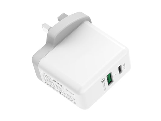 QC3.0+PD3.0 36W Plug Adaptor Charger